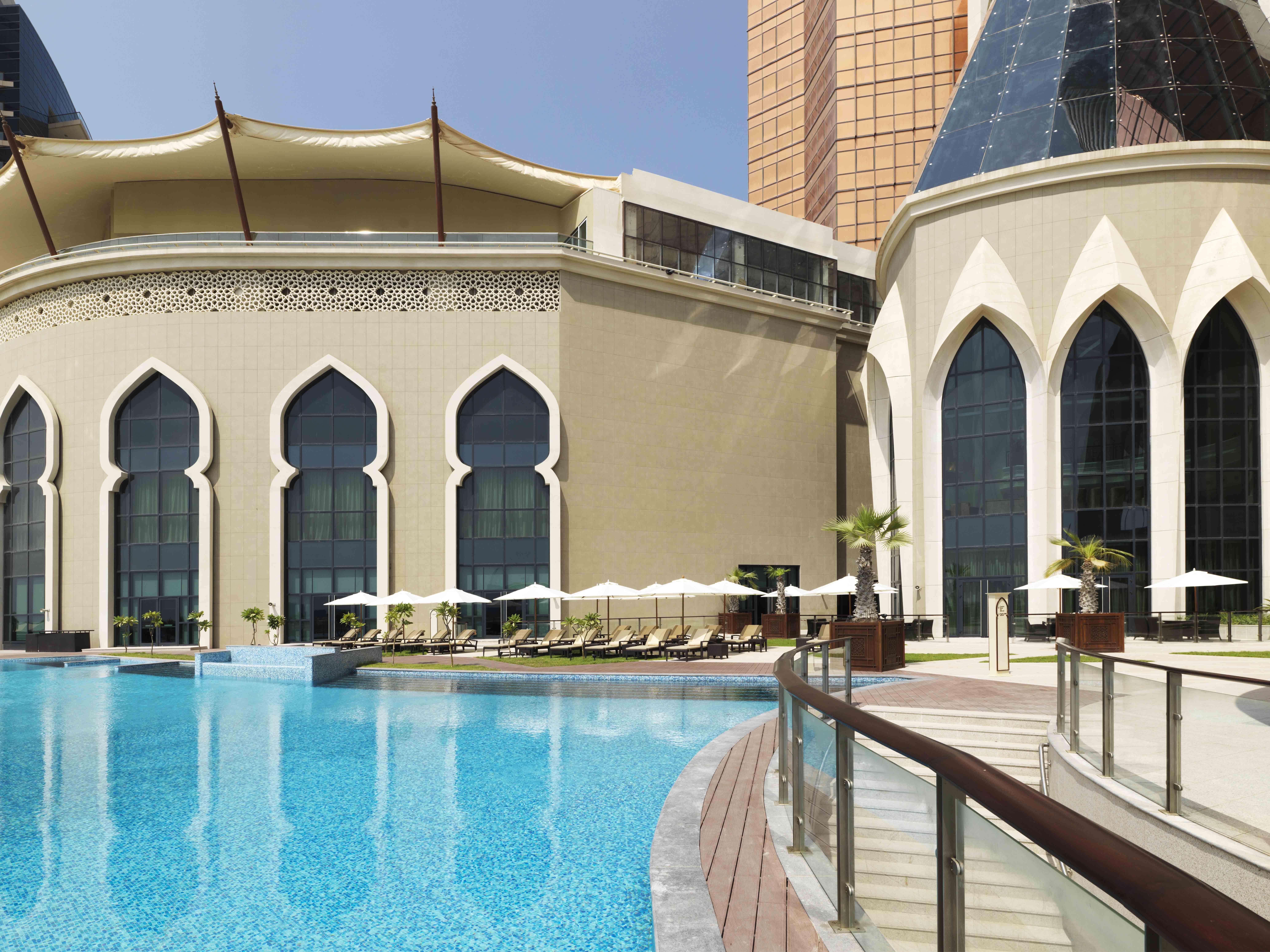 Bab Al Qasr Hotel Abu Dhabi Exterior foto