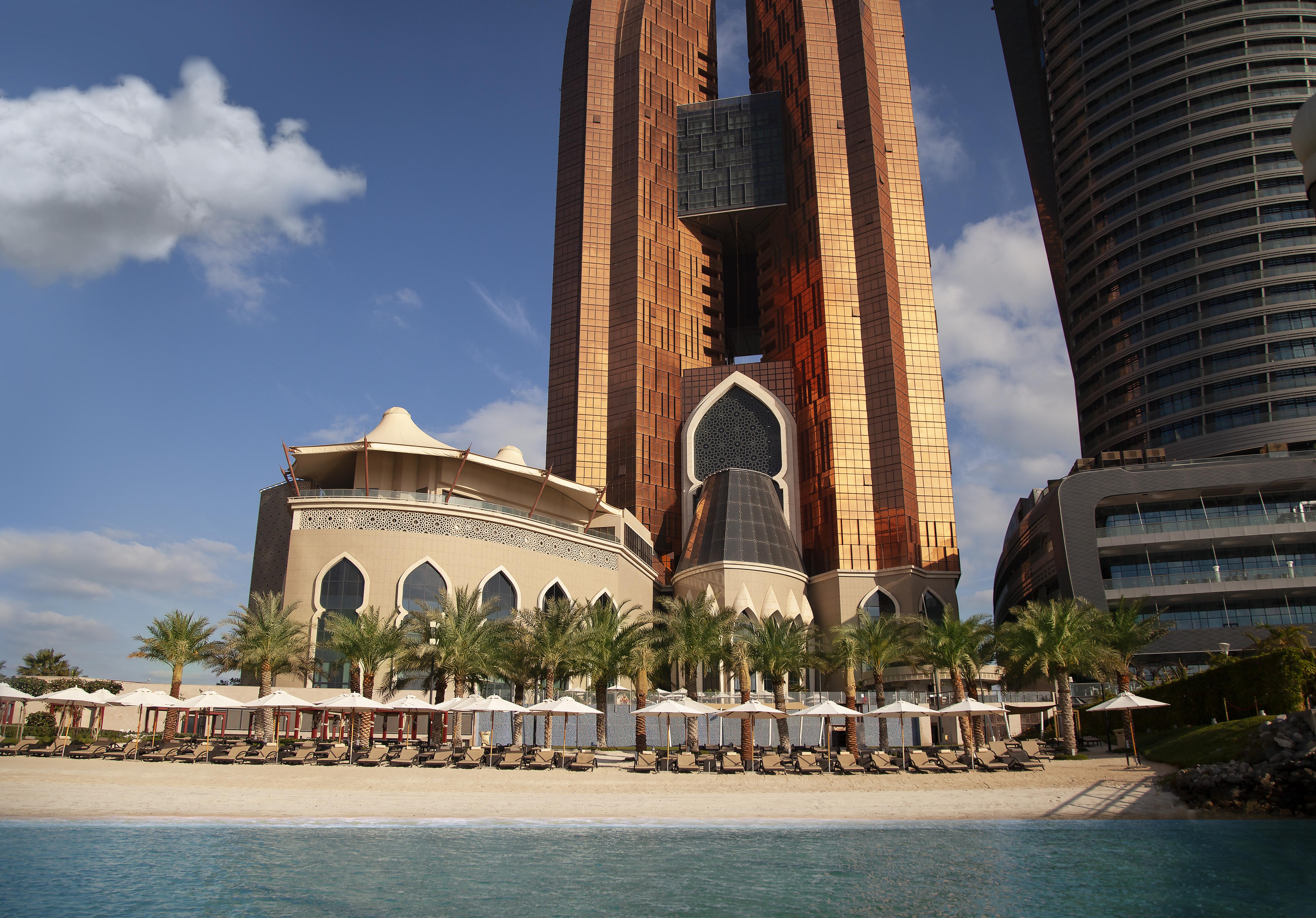 Bab Al Qasr Hotel Abu Dhabi Exterior foto